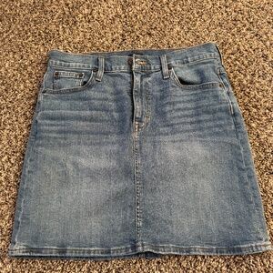 JCrew Jean skirt